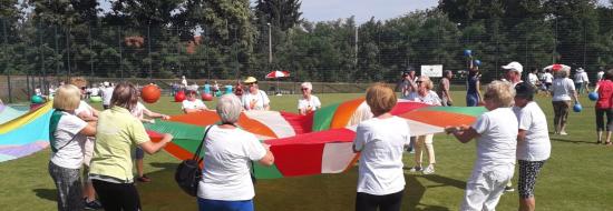 Polsko-niemieckie święto sportu dla seniorów w Cottbus, 19.06.2019 r.