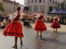 Zespół taneczny MAKI z Zielonej Góry na Światowym Dniu Dziecka w Cottbus